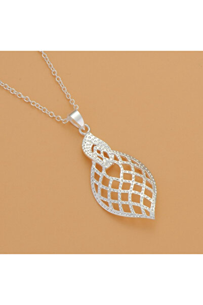 Choice AN1893 925 Sterling Silver Necklace Pendant Leaves for Women Wedding E...