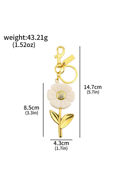 choice2 BG00399-01 New Exquisite Daisy Keychain Beautiful And Creative Flower...