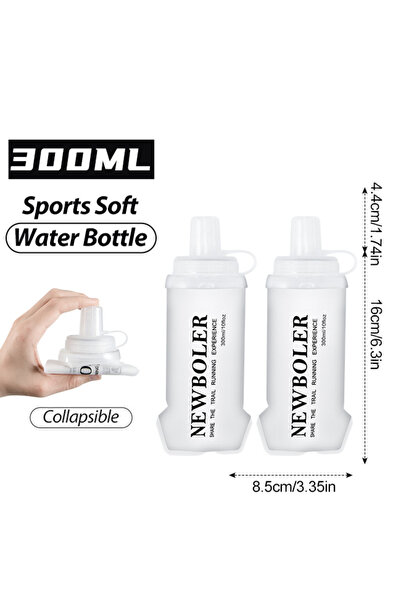 Choice 300ML-2N NEWBOLER Sports Water Bottles BPA-Free Collapsible Soft Flask...