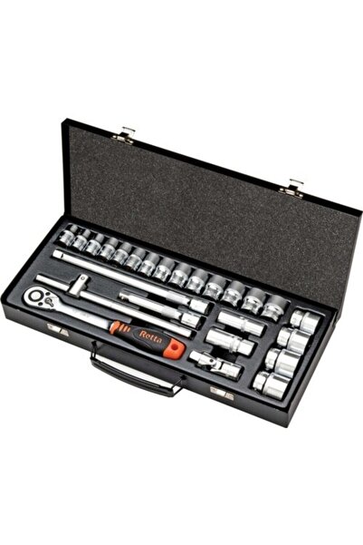 Retta 1/2” Lokma Takımı 25 Parça - 6 Köşe - Inch