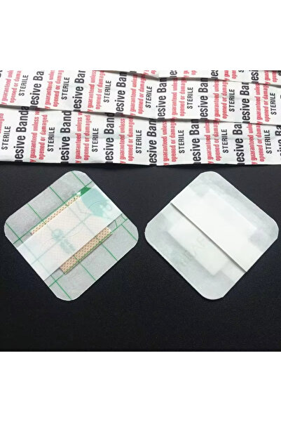 Choice 50pcs/set Square Shape Transparent Band Aid for Wound Dressing Plaster...