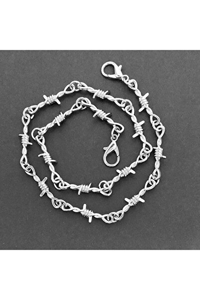 Choice Sliver Color ZAKOL Fashion Iron Unisex Choker Necklace Women Hip-hop G...