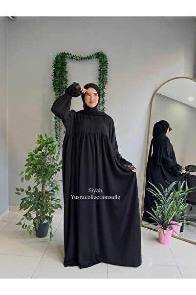 Yüsra Collection Erva Abaya Hijab Dress