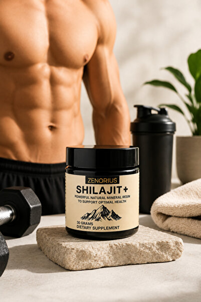 Zenorius Shilajit 100% – rășină minerală pură pentru energie, vitalitate și e...