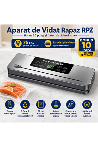 RAPAZ TREND Mașină de etanșat în vid și de sigilat alimente Rapaz RPZ