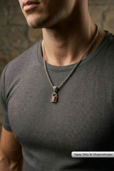 Begondio Handcrafted Stainless Steel Chain Men's Necklace