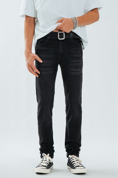 UKHWD SUPPLY UKHWD Pantaloni blugi skinny pentru bărbați UK1106SY