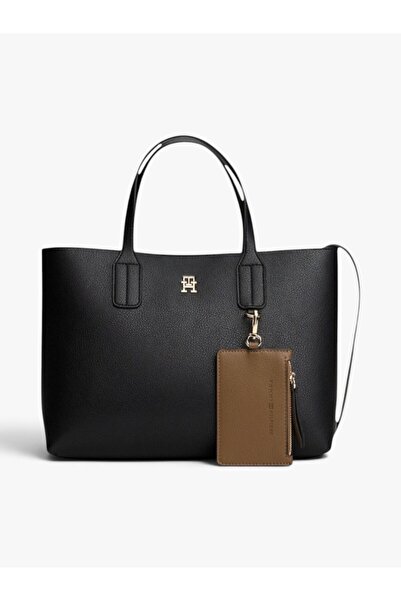 Tommy Hilfiger TH ICON MINI TOTE Kadın Siyah Çanta - AW0AW18233