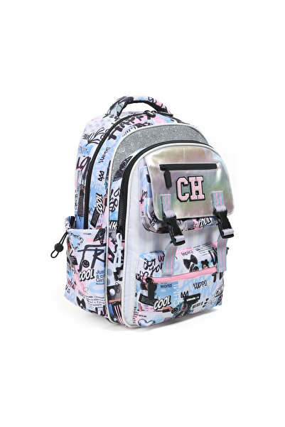Chimola MIX CH BLAKCORE PEMBE SIRT ÇANTASI 17"