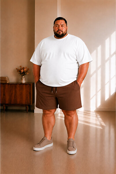 sngl tekstil Men's Plus Size Shorts 3XL 4XL 5XL 6XL 7XL 8XL 9XL