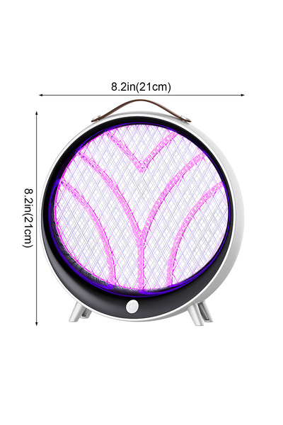 Choice WHITE Desktop Mosquito Killer Lamp White 1200mAh USB Rechargeable 2 Mo...