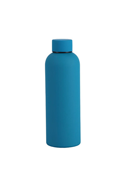 Choice 500ml Blue 500/750ML Small Mouth Thermos Cup, Outdoor Stainless Steel ...