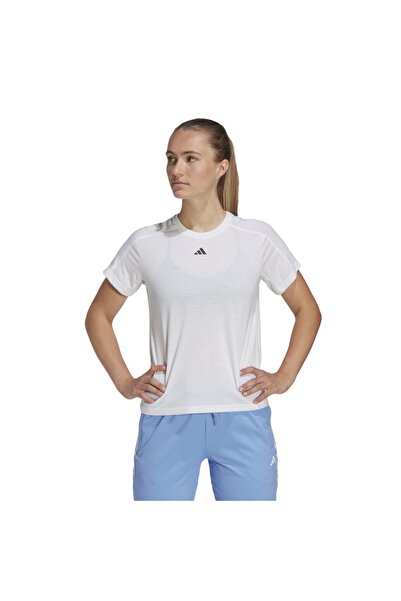 adidas Πουλόβερ Performance TR-ES CREW T HR7796 Λευκό