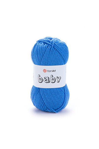 Yarnart Baby - Baby Hand Knitting Rope Blue-600