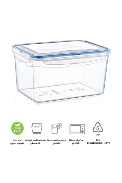 dinckitchen Hobby Life Dikdörtgen Sızdırmaz Saklama Kabı 2,4 litre Sızdırmaz ...