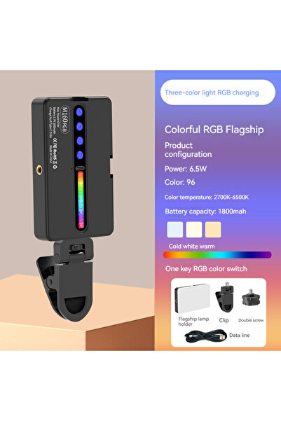 Choice RGB 2 Andoer M160 RGB LED Video Light 2700-6500K Handheld Photography ...