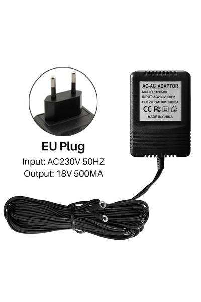 Choice1 EU Plug 18V AC Power Adapter 220V-240V Transformer Charger For Wifi W...