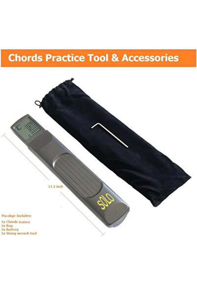 Choice black Pocket Guitar Chord Practice Tool, Portable Guitar Neck for Trai...