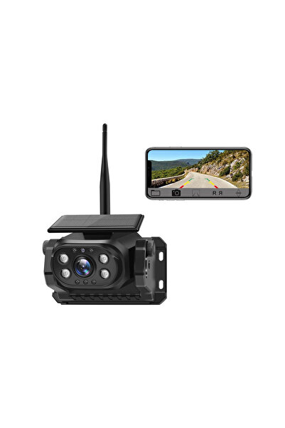 Choice Solar Camera Magnetic Base Solar Wireless WiFi Cameras 1080P Rear View...