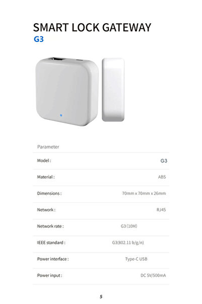 choice2 RAYKUBE G3 Wired Gateway RAYKUBE TT LOCK G2 Wireless Wifi Gateway Hub...