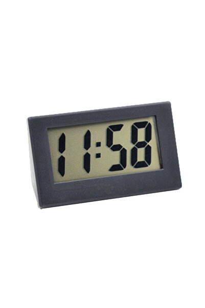 Choice black 5.2*2*3.5cm Mini Portable Desk Clock 12Hour Time Display Digital...