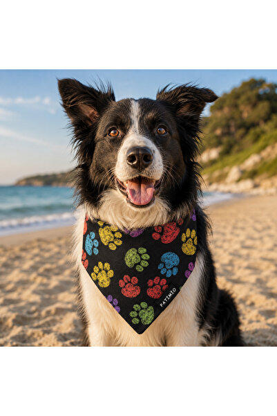 PATİMİO Paws Cat And Dog Leash Scarf Bandana