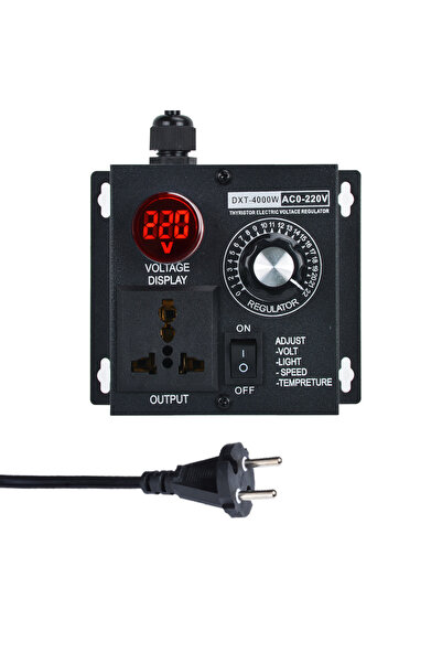 Choice EU Plug 1PC 4000W High Power Voltage Regulator Voltage Regulator 10 22...