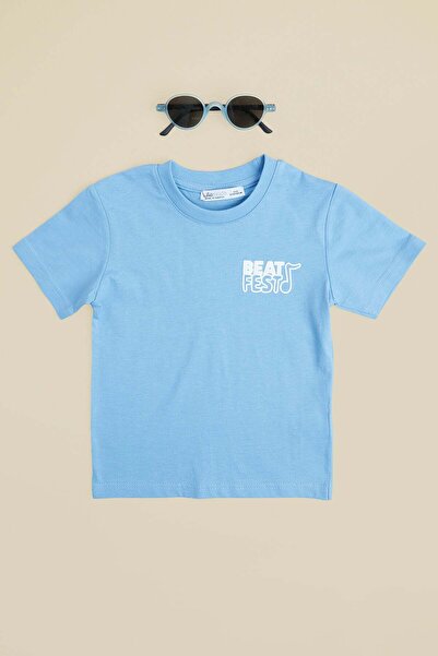 Fulla Moda Beat Fest Printed T-Shirt for a Boy