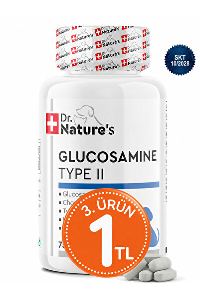 Dr. Nature's Köpek Glukozamin 75 Tablet – Eklem Destekleyici MSM Kondroitin İ...