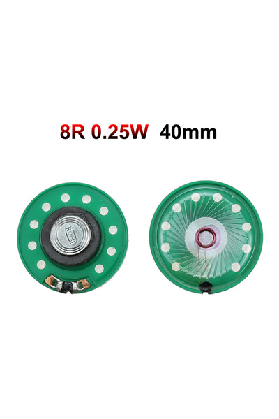 Choice9 8R 0.25W 40mm JCD 2PCS 8 Ohm 0.25W 0.5W 16/32Ohm Horn Loudspeaker 8R ...