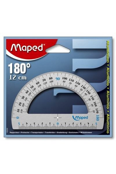 Maped Γωνιόμετρο Αλουμινίου 180 Μοίρες 12εκ. 3154141292002