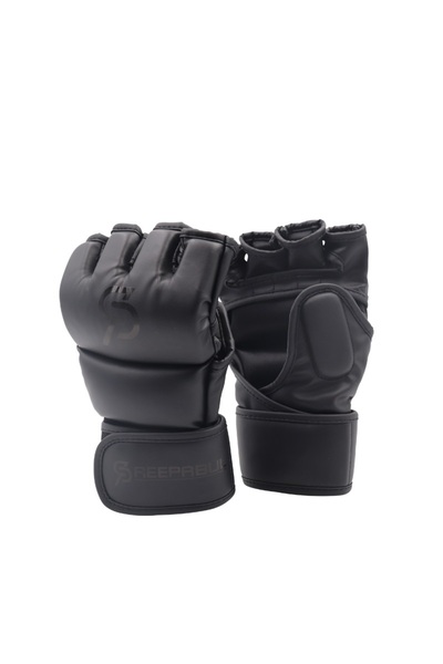 Choice S-M black Professional MMA Half-Finger Fighting Boxing Gloves Thickene...