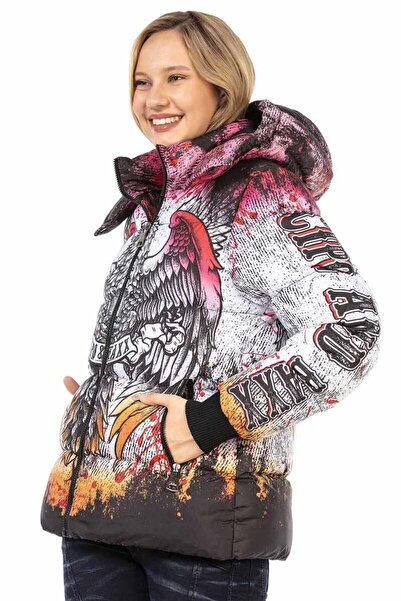 Cipo&Baxx Wm130 Patterned Women's Coat
