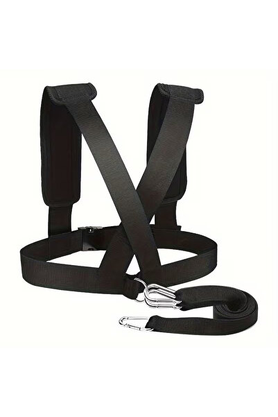 Choice1 HM-1056-black Sled Pulling Harness, Tire Pulling Harness with Pull St...