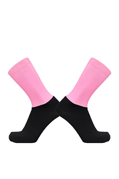 Choice L 39-45 pink black Anti Slip Silicone Summer Aero Socks Whiteline Cycl...
