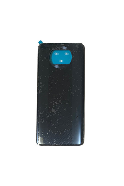 Choice1 black Back Cover For Poco X3 Back Battery Rear Housing Door Cover For...
