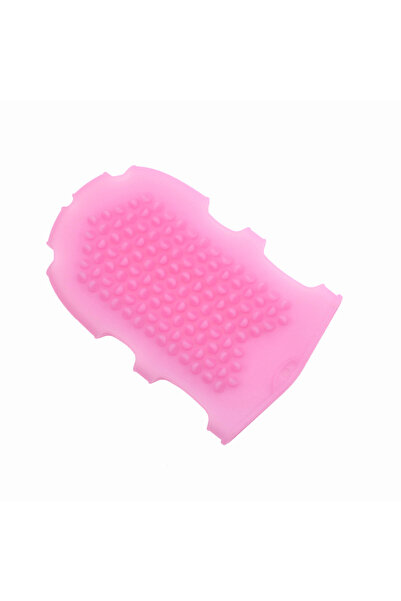 Choice pink Silicone Massage Gloves for Men Body Brush Exfoliator for Bathing...