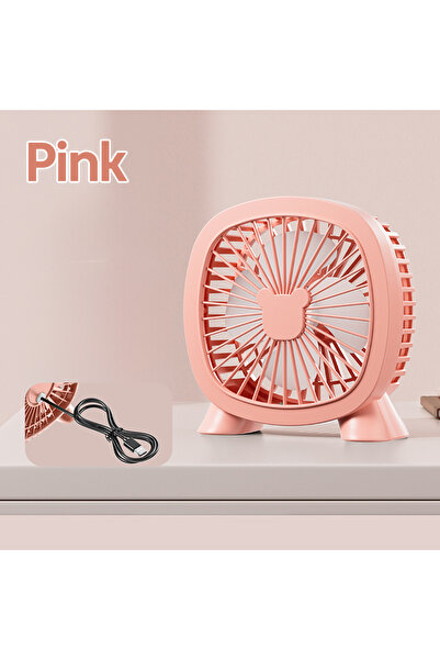 Choice Pink Portable Summer Mini Electric Fan For Home Office School Outdoor ...