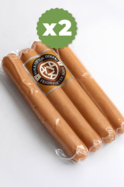 Kuka Çiftliği Avantajlı 2 Li Nitritsiz Frankfurter Dana Sosis (2x 220-240 g)