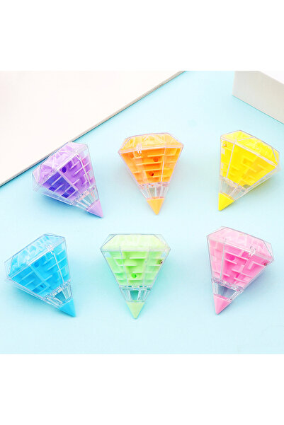Choice 10pcs 10Pcs Fun 3D Rolling Ball Maze Puzzle Game For Boys Girls Birthd...