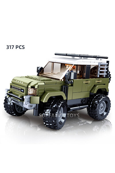 Choice SLUBAN 317pcs no box Sluban 317PCS Hardline Off-Road Vehicle Model Bri...