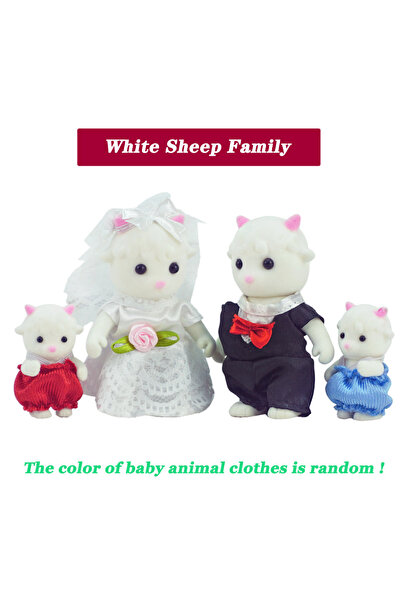 Choice15 H11-KK11 Easter Bunny 1:12 Simulation Forest Family Reindeer Panda A...