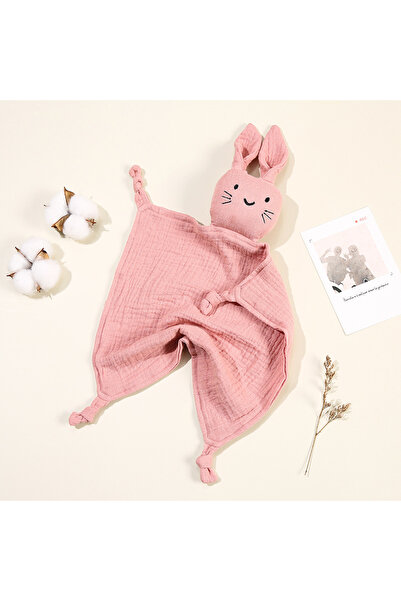 Choice1 Skin pink Baby Cotton Muslin Comfortable Blanket Cute Cat Doll For In...
