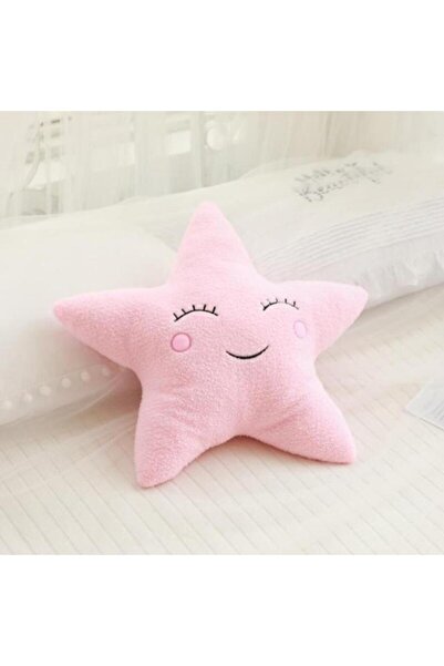 Choice pink star New Stuffed Cloud Moon Star Raindrop Plush Pillow Soft Cushi...