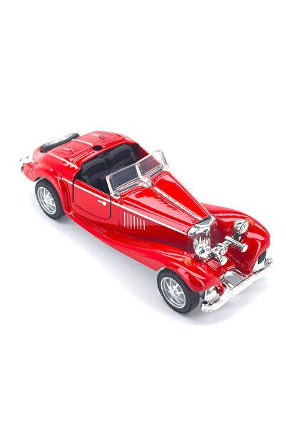 Choice3 red Children's alloy sports car model, pull-back car, with openable d...