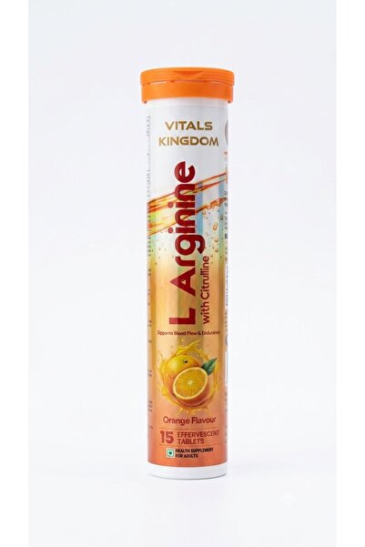 Vitals kingdom L-Arginine 1500 mg + Citrulline 300 mg Effervescent Tablets – ...