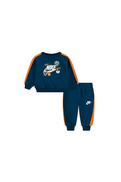 Nike NKN ΣΕΤ ΠΑΝΤΕΛΟΝΙ ΦΛΙΣ 66N497-023 Μαύρο