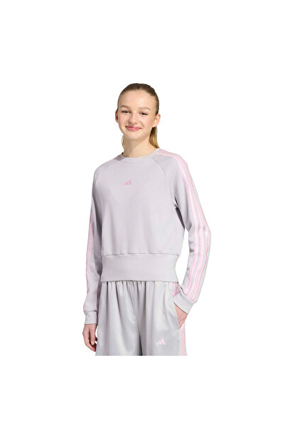 adidas Αθλητικά ρούχα JG SATIN SWT KT2107 Γκρι