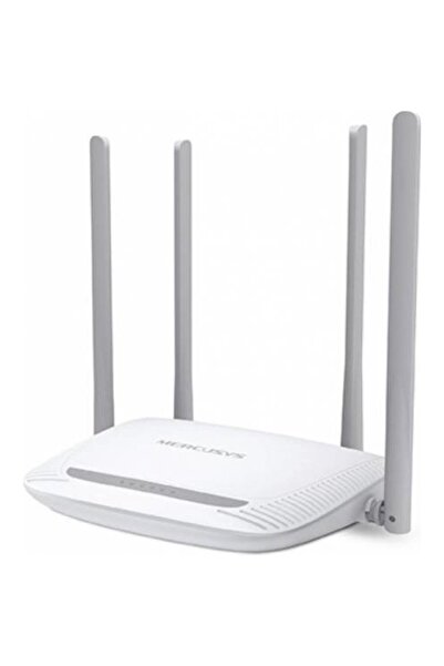 Mercusys Wireless 300Mbps, 4 porturi 10/100Mbps, 4 x antene externe, "MW325R"