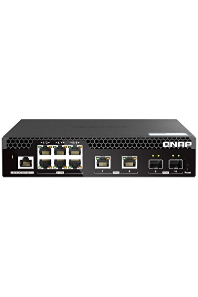 Qnap Switch M2106R CPU Marvell 98DX2528, 6 porturi 2.5Gbps, 2 porturi 10Gbps ...